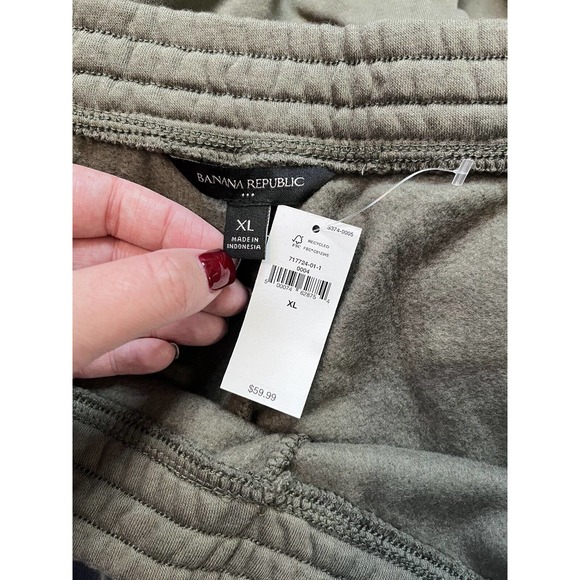 Banana Republic Mens Sweatpants Size XL Green N9 - Picture 3 of 8